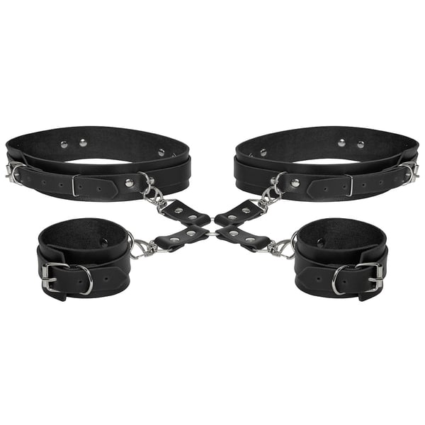 Restritor Creta-X Ajustável Para Coxas E Pulsos Dominatrix
