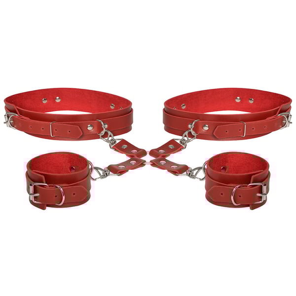 Restritor Creta-X Ajustável Para Coxas E Pulsos Dominatrix