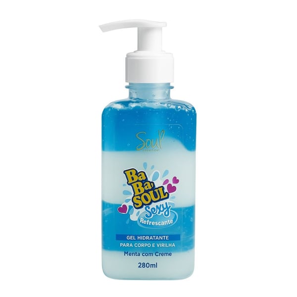 Baba Soul Gel Hidratante Sexy Para Corpo E Virilha 280Ml Soul Cosméticos
